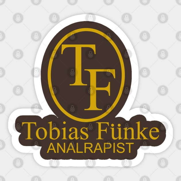 Tobias Funke Analytical Therapist Sticker by Meta Cortex